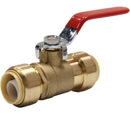 China Factory Brass Sharkbite Style Fittings for PEX, Copper, and PVC Pipes