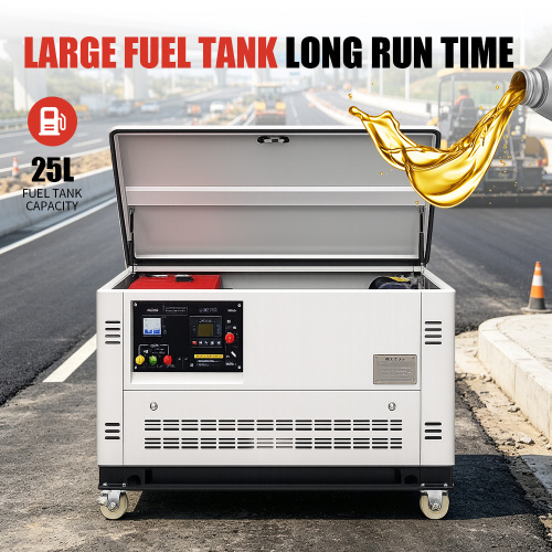 Generador de gasolina AVR silencioso de 25 kW