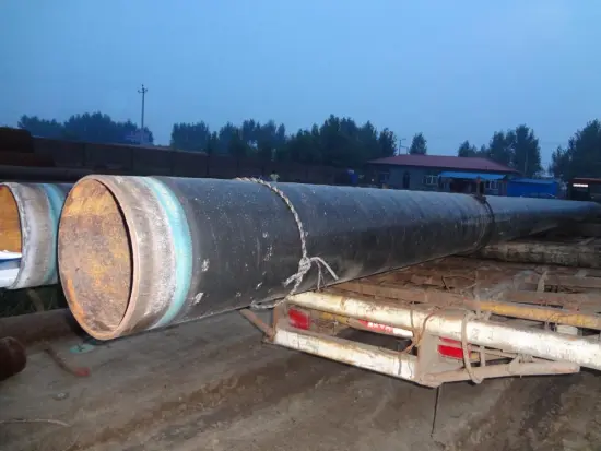 API 5L Q235 LSAW steel pipe with FBE