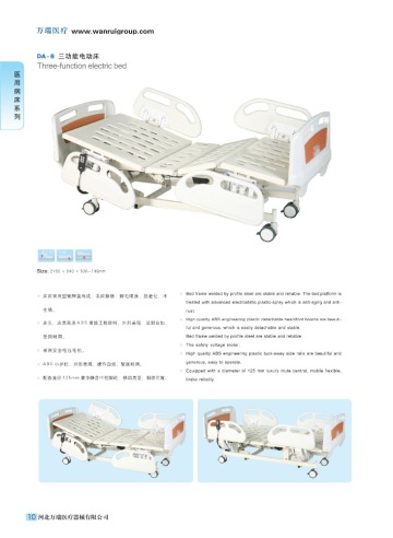 5 Movements ICU electric Medical hospital Bed