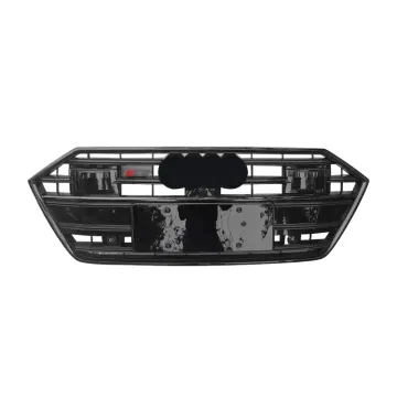 Chrome Grille Black Mesh C8 S7 Front Grille Modification Body Kit for Audi A7/S7 2019-2022
