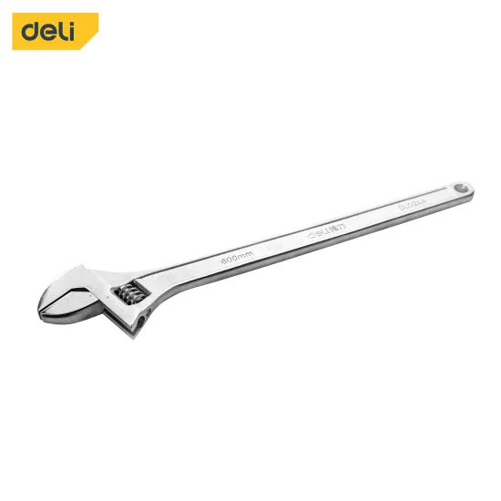 Deli EDL024A tools aluminium alloy 24 inch installation universal adjustable wrench spanner