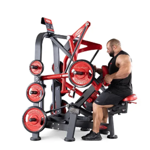 super low row plate loaded strength fitness