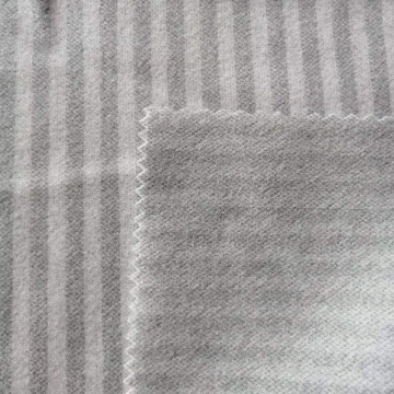 Cation Poly Vertical Stripe Double Jersey