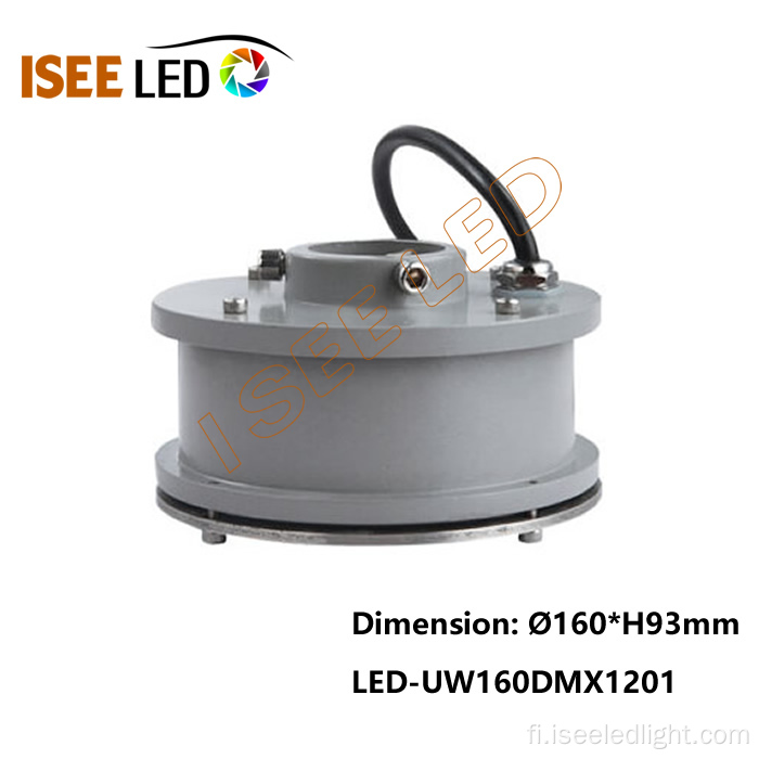 Myynti IP68 DMX RGB LED -vedenalainen valo