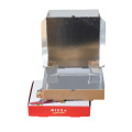 aluminum foil pizza delivery box