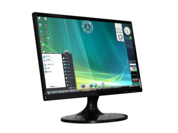 Fanless Energy Saving Ultra Slim Desktop Computer Wall Mount 17.3 Inch