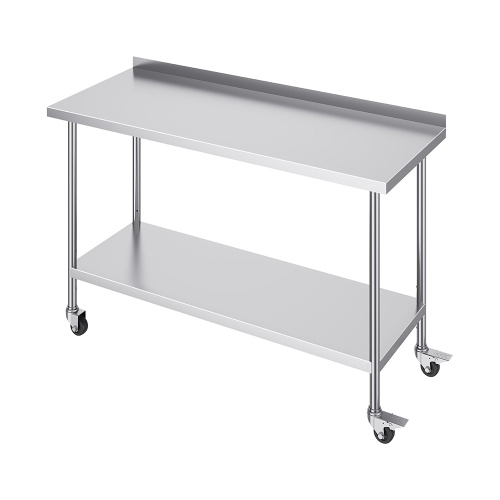 stainless steel prep table Commercial Stainless Steel Kitchen Work Table Manufactory