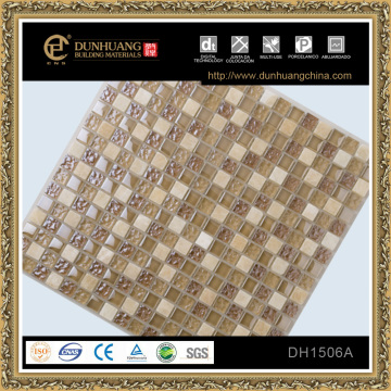 golden select glass and stone mosaic wall tiles