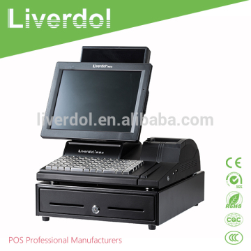 Mini Whole Set Pos System PC with Cashdrawer Keyboard