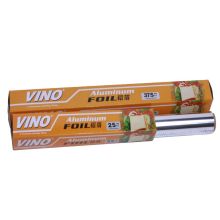 Disposable aluminum foil rolls for food wrapping