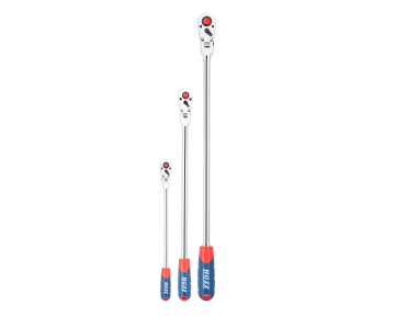 Extra Long Flex-Head Ratchet Wrench(Straight Handle )