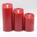 Farbige elektrische LED Flameless Sillar Candles Set Set