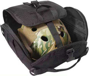 Rugged Tactical Helmet Bag: Padded Protection, Molle Storage, and Fast Carrying Package for Outdoor Activities
