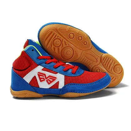 Mr.nut Professional Kid Wrestling Shoes,Boxing Shoes,Multi-purpose Sports Shoes,Size 32-38 for Freestyle Wrestling