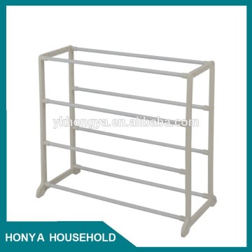 easy to assemble simple iron acrylic display shoe stand