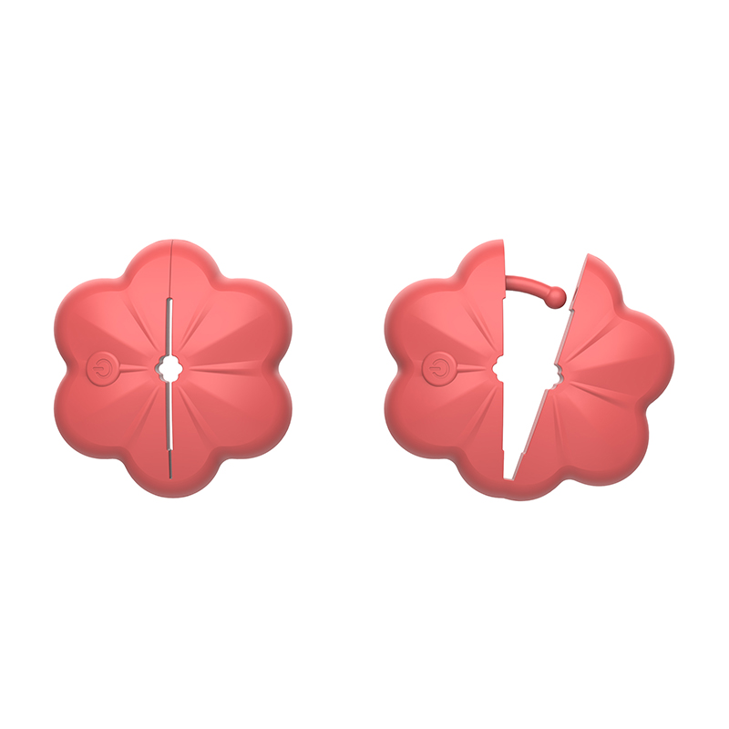Dual-Motor Flower Nipple Clamps Sexual Nipple Clips