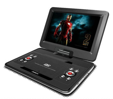 Fashion Design 12 Inch Portable Dvd Player With Tv