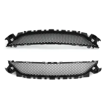 Textured Black Plastic Front Bumper Lower Grille for Mercedes Benz W205/A205/C205/S205/C400/C450/C43 AMG
