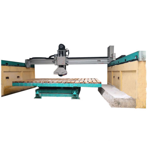 Professional CNC Bridge Saw for Stone Cutting: 3500mm Slab Size, 45 Degree Capabilities - Ideal for Granite and Marble Work