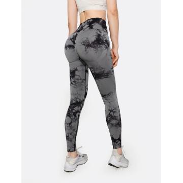 Tie-dyed Seamless Yoga Legggings