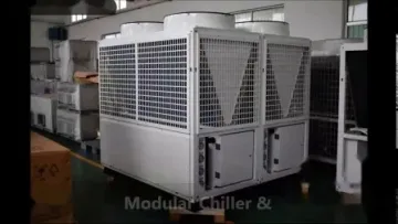 R410A Modular Air Source Heat Pump for Central Air Conditioning