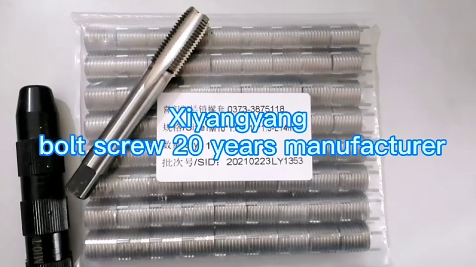 All Specifications Steel Drill Bits for Threaded Holes Screw Type with Metric Measurement System Packed in Cartons