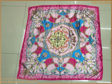 New selling Printed silk large square scarves 2017
