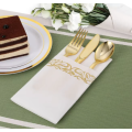 Одноразові гостьові рушники Linen Feel 1 Ply VirginPulp. Вечірки