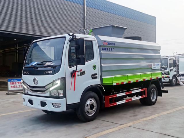 Dongfeng Dolica D6 Food Kitchen Garbage Truck 3 Jpg