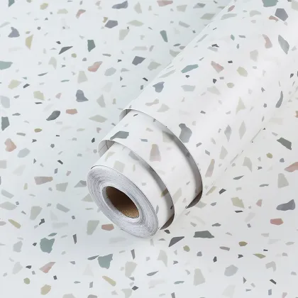 61X500CM Kitchen Wallpaper PVC Stone Wallpaper Kitchen Wall Stickers