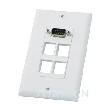 120 type VGA faceplate