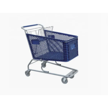 American Shopping Cart American Plastic Basket Supermarket Shopping Cart Factory