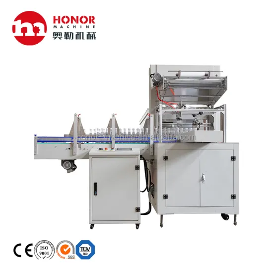 High Speed PE Film Shrink Wrapping Machine for Bottles