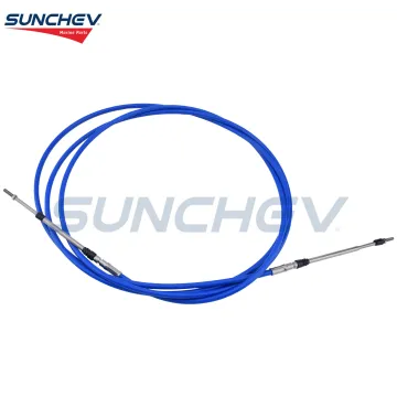 SUNCHEV Throttle Cable Length 13Ft 3.96M For Universal