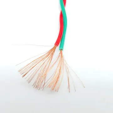 Customized Factory Wire Two Twisted Pair 1.5mm² RVS Flexible Lighting Cable
