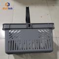 Supermarket single handle shopping plastic Hand basket