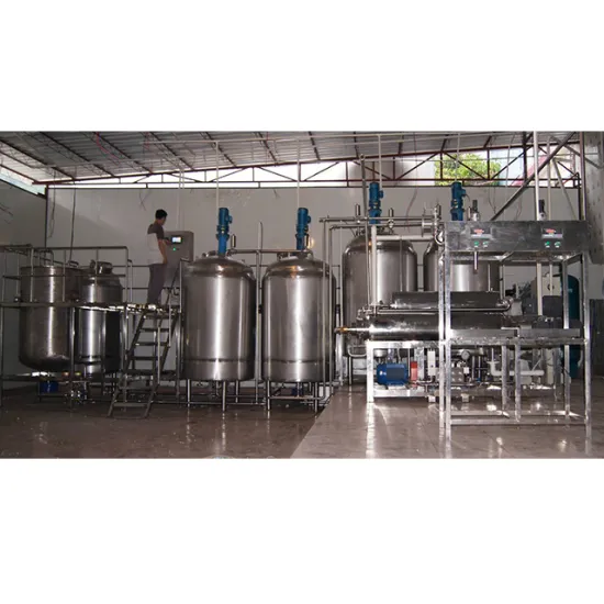 1-5t Capacity Edible Vegetable Oil Butter Ghee Margarine Making Processing Plant Production Line