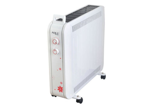 Portable White Free Standing Carbon Fiber Infrared Heater With Ipx4 Waterproof