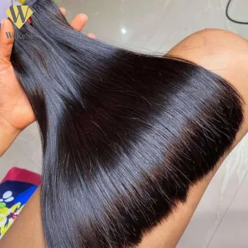 Super Double Drawn Vietnamese Virgin Human Hair,12A Grade Bone Straight Vietnam Human Hair Extension, Bundle Raw Vietnamese Hair