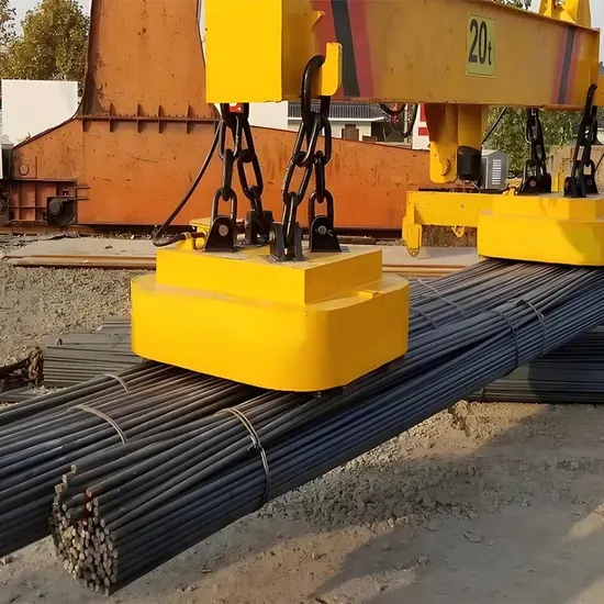 Electric Lifting Magnet for Crane - 1 Ton Circular Lifting Magnet
