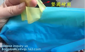 Household Biohazard Disposal Drawtape Trash Bag, drawstring bag,drawtape bag