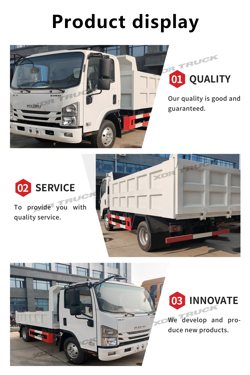 ISUZU dump truck