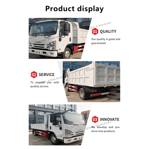 ISUZU 190HP 7T Tipper Tipper Truck Box Box Truck