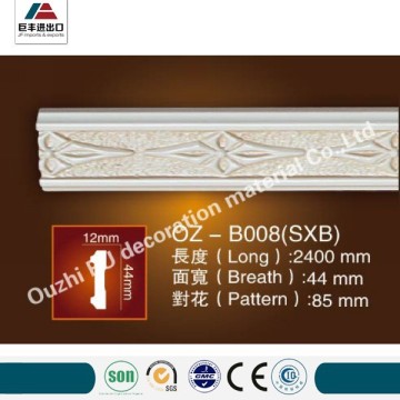 Economical decorative PU alexandria crown moulding