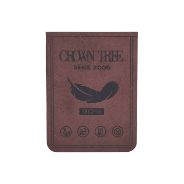 Soft-feeling down Jacket Labels