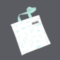 Προσαρμοσμένη αφηρημένη ζωγραφική μοτίβο καμβά τσάντες για ψώνια