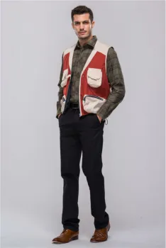 Fishing vest with many pockets With Electric Fans For Hot Environment Outdoor Working OUBOHK