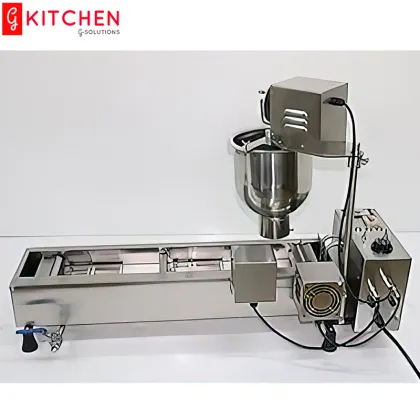 Automatic Krispy Kreme Doughnut Icing Machines in Commercial Settings