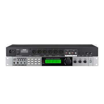 XTUGA LX8 Digital Reverb Pre-Effect Audio Mixer with Intelligent Microphone Processing